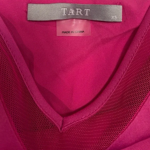 NWT Tart Collections Bright Pink Cami Tank Size XS - Picture 3 of 10